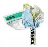 Libro Crumpled city map. Venice