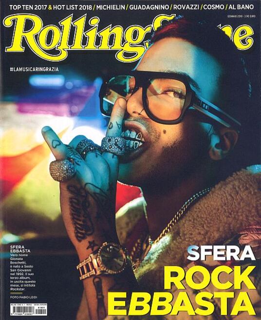 Rivista Rolling Stone. Numero 1, Gennaio 2018 Libro Rolling Stone