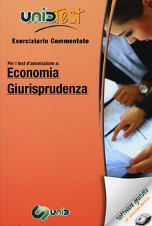 UnidTest 8. Eserciziario commentato. Per i test di ammissione a: economia, giurisprudenza. Con software di simulazione.pdf