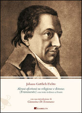 Libro Alcuni aforismi su religione e deismo (frammento). Testo originale a fronte J. Gottlieb Fichte