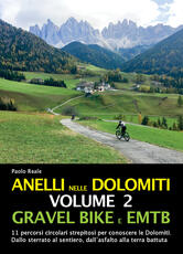 Libro Anelli nelle Dolomiti. Vol. 2: Gravel bike EMTB. 11 percorsi circolari strepitosi per conoscere le Dolomiti. Dallo sterrato al sentiero, dall'asfalto alla terra battuta. Paolo Reale