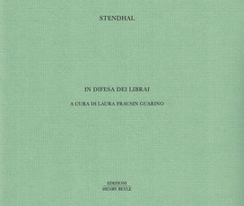 Libro In difesa dei librai Stendhal