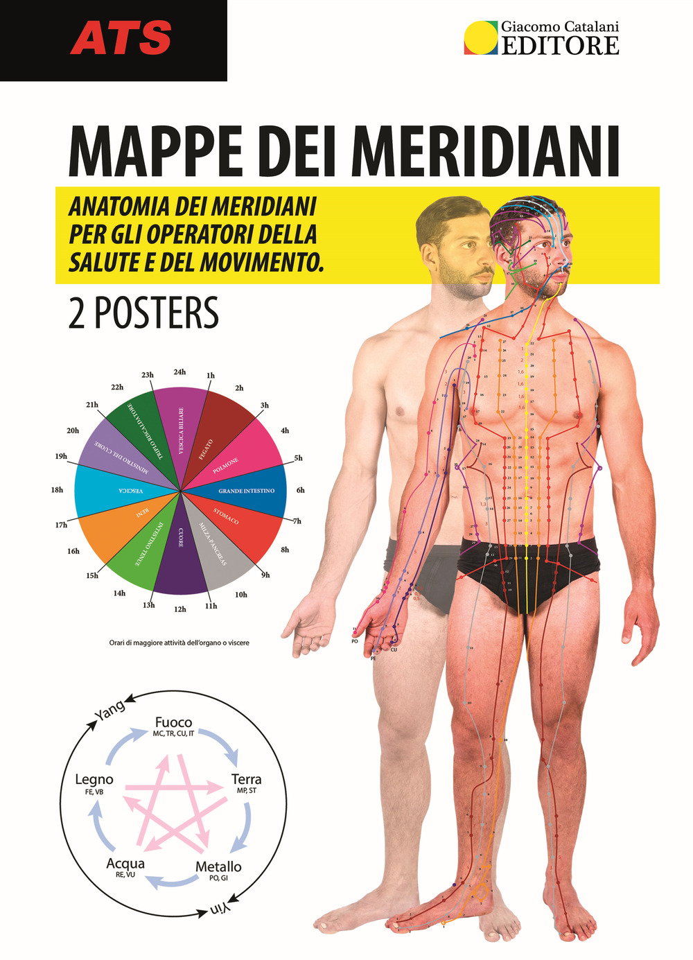 Image of Mappe dei meridiani. Anatomia dei meridiani per gli operatori della salute e del movimento. Con 2 Poster