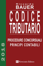 Libro Codice tributario. Procedure concorsuali. Principi contabili Riccardo Bauer