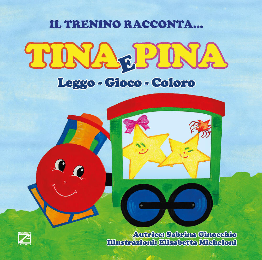 Leggo gioco coloro Sabrina Ginocchio Libro Zerotre Il trenino racconta