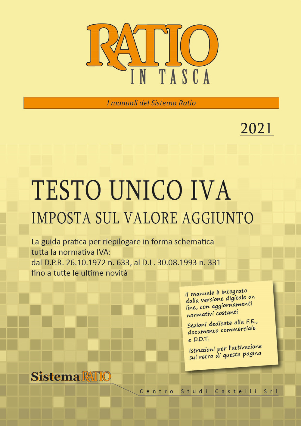 Image of Testo unico IVA 2021. Imposta sul valore aggiunto