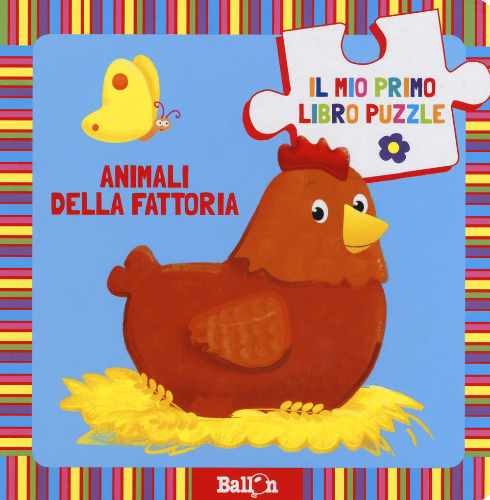 Animali della fattoria Il mio primo libro puzzle Ediz a colori Libro Ballon