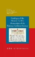 Libro in inglese Catalogue of the Slavonic Cyrillic Manuscripts of the National Szechenyi Library