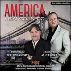 CD America in bianco e nero Massimiliano Caporale Maurizio D'Alessandro